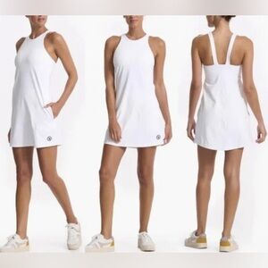 NEW Without Tags Vuori Volley Dress Women's Performance Dress White XS NWOT